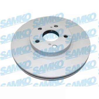 SAMKO T2040VR - Jeu de 2 disques de frein arrière
