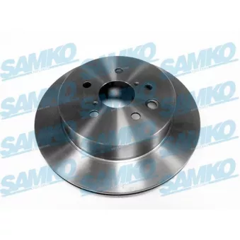 Jeu de 2 disques de frein arrière SAMKO T2044V pour TOYOTA MIRAI 300 - 249cv