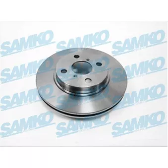 Jeu de 2 disques de frein avant SAMKO OEM 435120D120