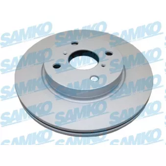 Jeu de 2 disques de frein avant SAMKO OEM 435120D120