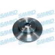 Jeu de 2 disques de frein avant SAMKO [T2058V]