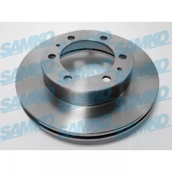 Jeu de 2 disques de frein avant SAMKO OEM 435120K070
