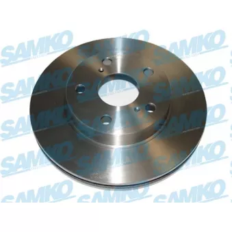 Jeu de 2 disques de frein avant SAMKO T2097V pour TOYOTA HILUX 2.5 D-4D - 120cv