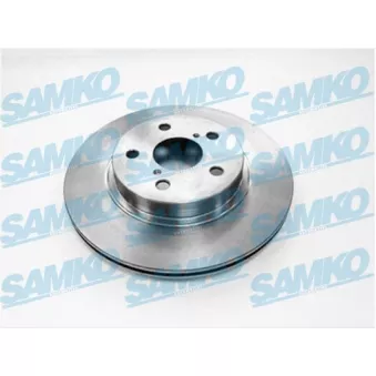 Jeu de 2 disques de frein avant SAMKO OEM 4351242010