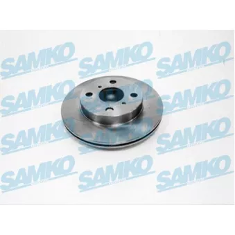 Jeu de 2 disques de frein avant SAMKO OEM 4351252020