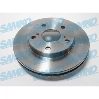 Jeu de 2 disques de frein avant SAMKO T2971V pour TOYOTA CAMRY 2.2 - 136cv