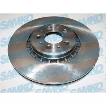 Jeu de 2 disques de frein avant SAMKO OEM 306573015