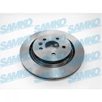 Jeu de 2 disques de frein arrière SAMKO OEM 31341483