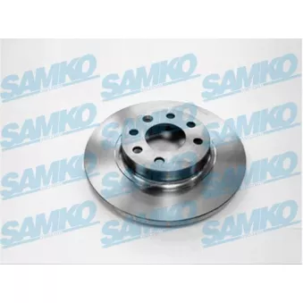 SAMKO V1121P - Jeu de 2 disques de frein arrière