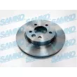 SAMKO V2014V - Jeu de 2 disques de frein arrière