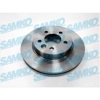 SAMKO V2014V - Jeu de 2 disques de frein arrière