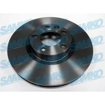 Disque de frein arrière droit SAMKO OEM 95835140401