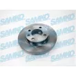 SAMKO V2051P - Jeu de 2 disques de frein arrière