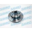 SAMKO V2243P - Jeu de 2 disques de frein arrière