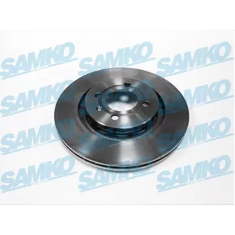 Jeu de 2 disques de frein avant SAMKO V2261V pour SEAT IBIZA 1.0 i - 50cv