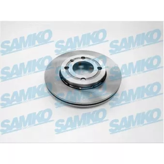 SAMKO V2291V - Jeu de 2 disques de frein avant