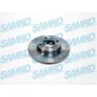 SAMKO V2301P - Jeu de 2 disques de frein avant