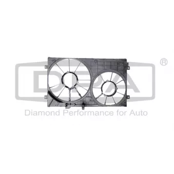 Ventilateur, refroidissement du moteur DPA 11210797602 pour VOLKSWAGEN TOURAN 1.9 TDI - 101cv