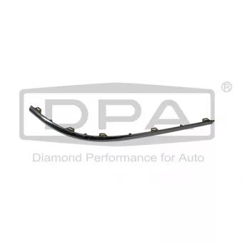 Baguette et bande protectrice, pare-chocs arrière droit DPA 88071802802