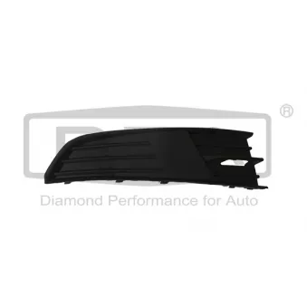 Baguette et bande protectrice, pare-chocs arrière droit DPA 88071804202