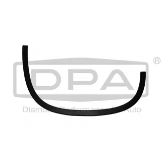 Garniture, passage de roue arrière droit DPA 88540685802