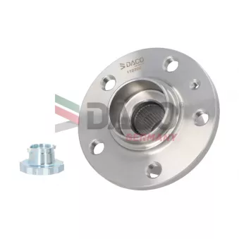 Roulement de roue avant DACO Germany 110200 pour SKODA FABIA 1.4 TDI - 70cv