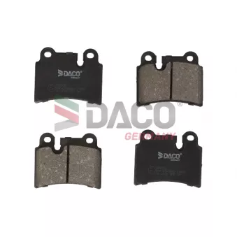 DACO Germany 324206 - Jeu de 4 plaquettes de frein avant