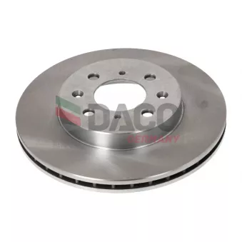 DACO Germany 602615 - Jeu de 2 disques de frein arrière