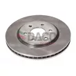 DACO Germany 602626 - Jeu de 2 disques de frein arrière