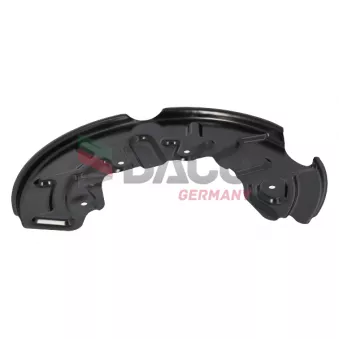 Déflecteur, disque de frein avant gauche DACO Germany 610214 pour AUDI A4 2.0 TDI - 140cv