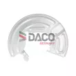 Déflecteur, disque de frein DACO Germany [613009]