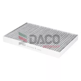 Filtre, air de l'habitacle DACO Germany DFC0204W pour AUDI A4 2.5 TDI - 163cv
