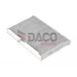 Filtre, air de l'habitacle DACO Germany [DFC0600W]