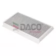 Filtre, air de l'habitacle DACO Germany [DFC2701W]