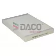 Filtre, air de l'habitacle DACO Germany [DFC2702]