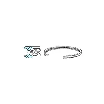KOLBENSCHMIDT 22929 - Segment de piston