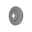 ATE 24.0130-0262.1 - Jeu de 2 disques de frein avant