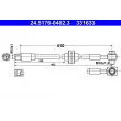 ATE 24.5176-0402.3 - Flexible de frein