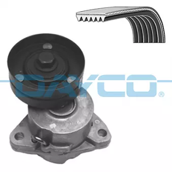 DAYCO KPV657 - Jeu de courroies trapézoïdales à nervures