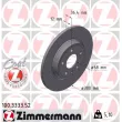 ZIMMERMANN 100.3333.52 - Jeu de 2 disques de frein arrière