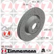 ZIMMERMANN 100.3359.52 - Jeu de 2 disques de frein avant