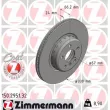 ZIMMERMANN 150.2951.32 - Jeu de 2 disques de frein arrière