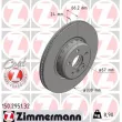 ZIMMERMANN 150.2951.32 - Jeu de 2 disques de frein avant