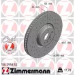 ZIMMERMANN 150.2958.52 - Jeu de 2 disques de frein arrière
