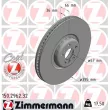 ZIMMERMANN 150.2962.32 - Jeu de 2 disques de frein arrière