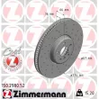 ZIMMERMANN 150.2980.52 - Jeu de 2 disques de frein arrière