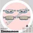 ZIMMERMANN 26444.170.1 - Jeu de 4 plaquettes de frein avant
