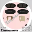 ZIMMERMANN 26493.175.2 - Jeu de 4 plaquettes de frein avant
