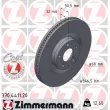 ZIMMERMANN 370.4411.20 - Jeu de 2 disques de frein avant