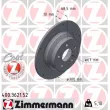 ZIMMERMANN 400.3621.52 - Jeu de 2 disques de frein arrière